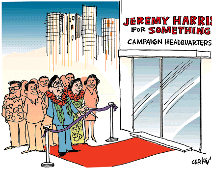 Corky's Hawaii cartoon