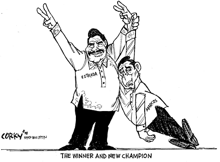 Corky Political Cartoon