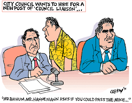 Corky's Hawaii cartoon