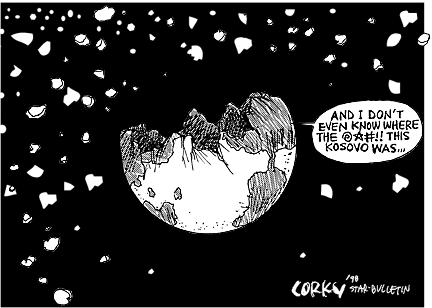 Corky Political Cartoon
