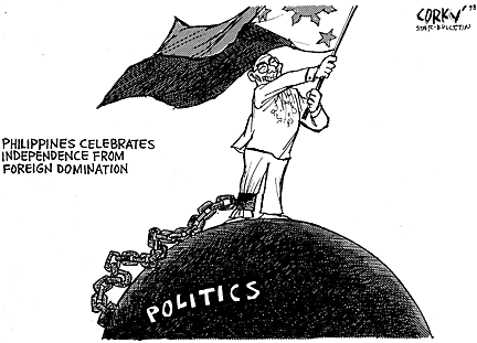 Corky Political Cartoon