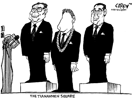 Corky Political Cartoon