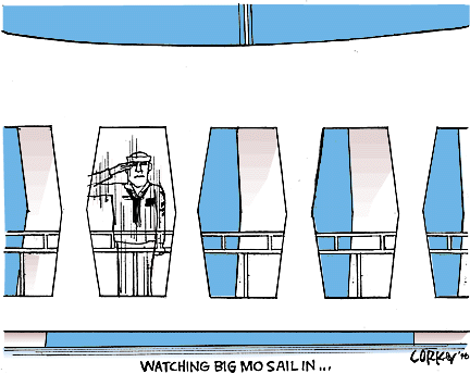 Corky's Hawaii cartoon