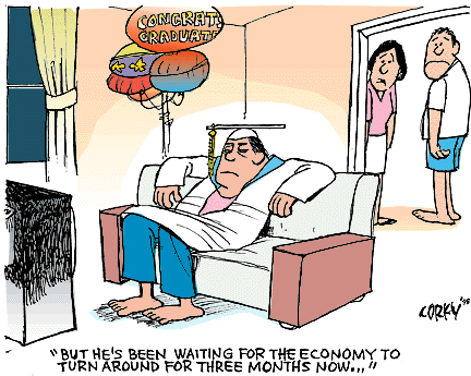 Corky's Hawaii cartoon
