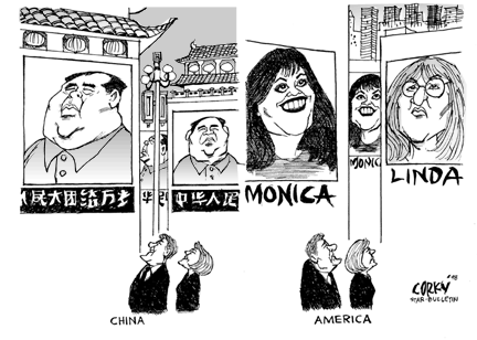 Corky Political Cartoon