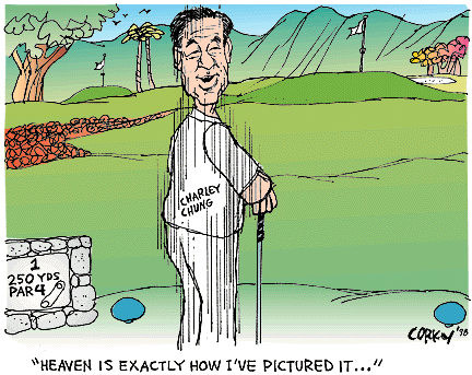 Corky's Hawaii cartoon