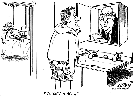 Corky Political Cartoon