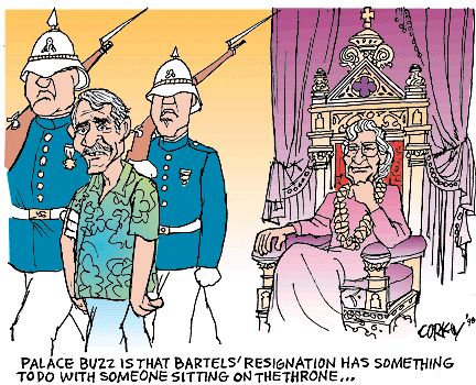 Corky's Hawaii cartoon