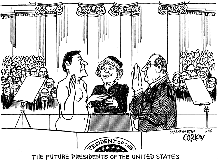 Corky Political Cartoon