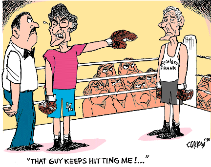 Corky's Hawaii cartoon