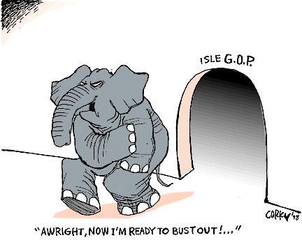 Corky's Hawaii cartoon