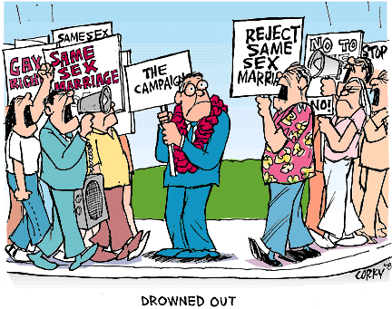 Corky's Hawaii cartoon