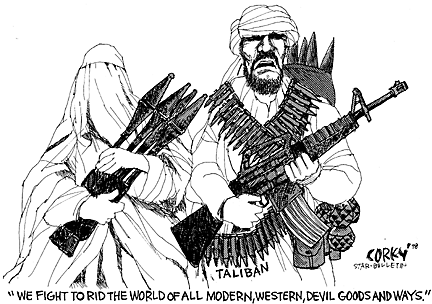 Corky Political Cartoon
