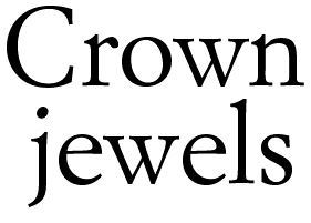 Crown jewels