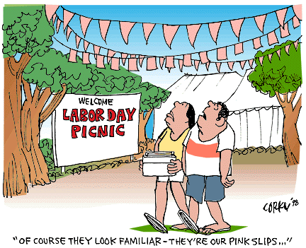 Corky's Hawaii cartoon