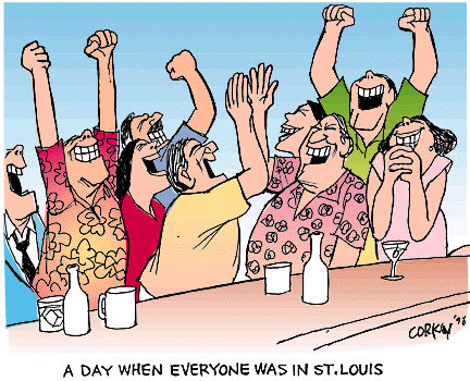 Corky's Hawaii cartoon