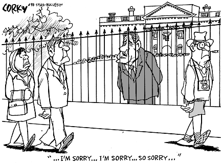 Corky Political Cartoon