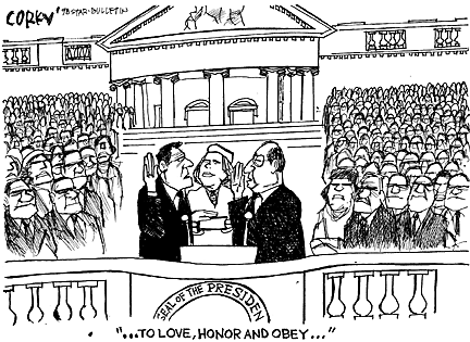 Corky Political Cartoon
