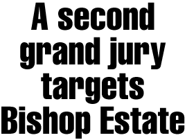 A second grand jury targets estate