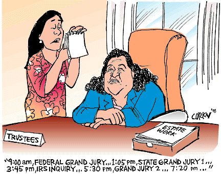 Corky's Hawaii cartoon