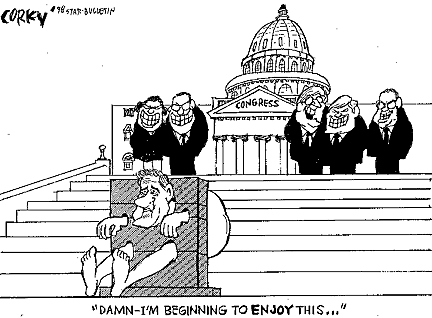 Corky Political Cartoon