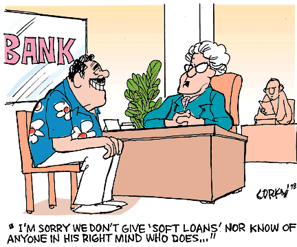 Corky's Hawaii cartoon
