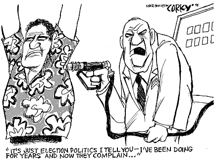 Corky Political Cartoon