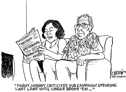 Corky Political Cartoon