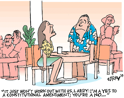 Corky's Hawaii cartoon