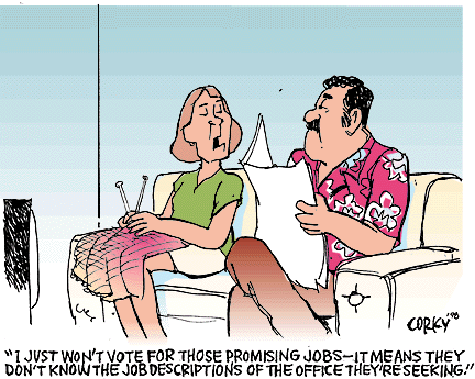 Corky's Hawaii cartoon