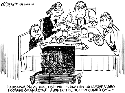 Corky Political Cartoon