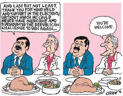 Corky's Hawaii cartoon