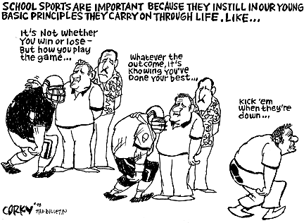 Corky Political Cartoon