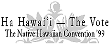 Ha Hawai'i - The Vote