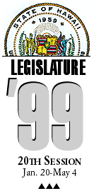 1999 Hawaii State Legislature