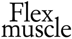 Flex muscle
