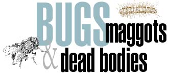 Bugs, maggots & dead bodies