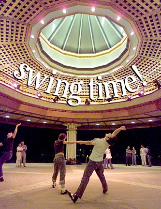 It's swing time!