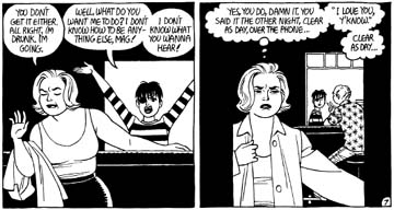 Love and Rockets comic strip