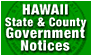Government notices