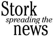 stork spreading the news