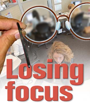 losing focus