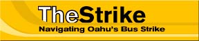 bus strike logo