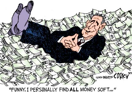 Corky Political Cartoon
