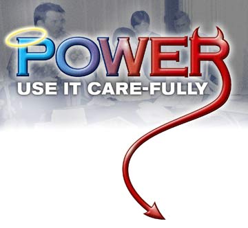 Power: Use it care-fully