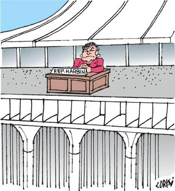 Corky's Hawaii cartoon