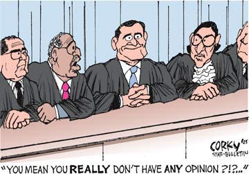 Corky Editorial Cartoon