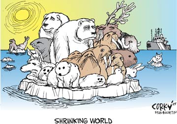 Corky Editorial Cartoon