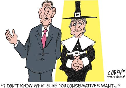 Corky Editorial Cartoon