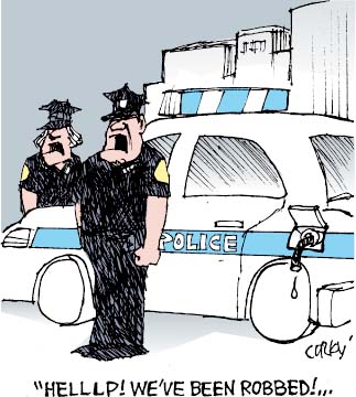 Corky's Hawaii cartoon
